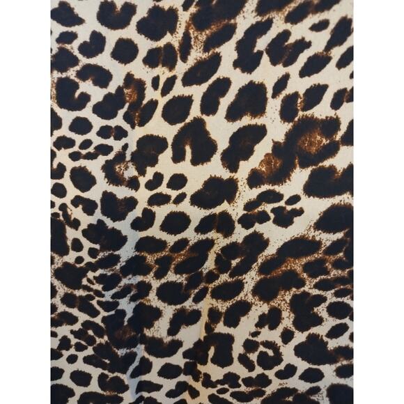 Zara Women's Leopard Print Sleeveless Double Layer V-Neck Tank Top Size M - Picture 4 of 6